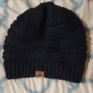Black Knit Beanie